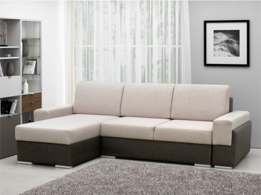 Corner Sofa Bed ROSSO 1