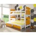 Triple trundle Bed MARTA 3