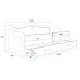JULIA Single Bed JULIA Single Bed