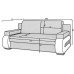 Sofa Bed LAURA
