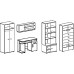 Wall Unit with desk NELLY