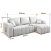 Corner Sofa Bed TEO Corner Sofa Bed TEO